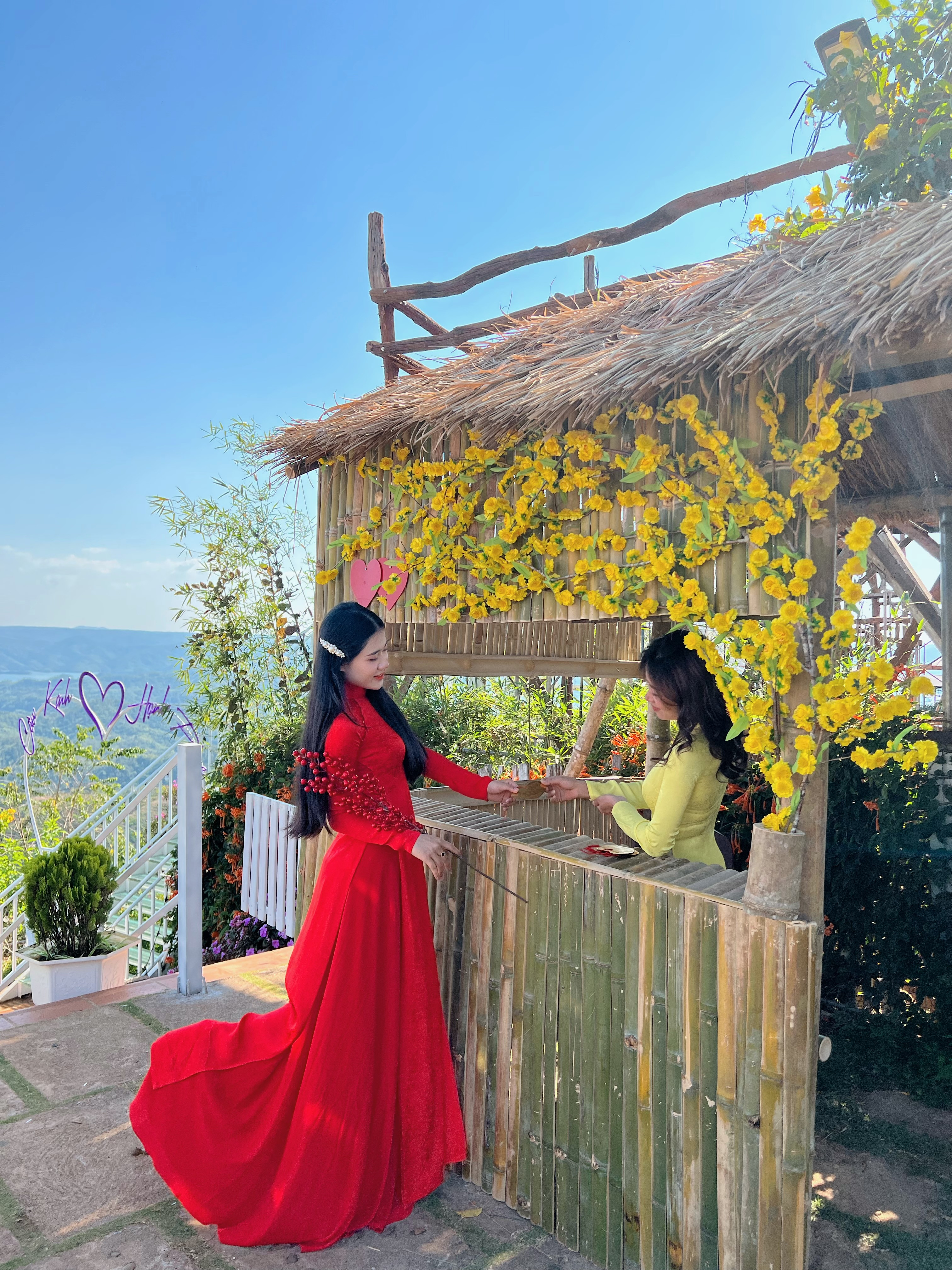 Không khí Tết tại KDL Tà Đùng